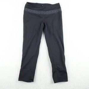 Prana Capris Womens Small Black Capris Yoga Stretchy Outdoor Performance